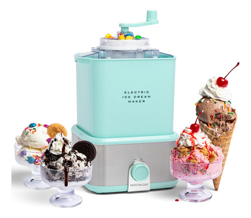 Máquina Hacer Helado Suave 2 Cuartos Aqua