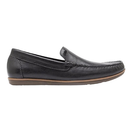 Sapatenis Mocassim Democrata Masculino Tan Preto 226102