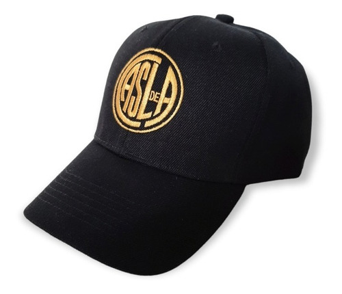 Gorra San Lorenzo Casla Boedo Gabardina Premium Oro