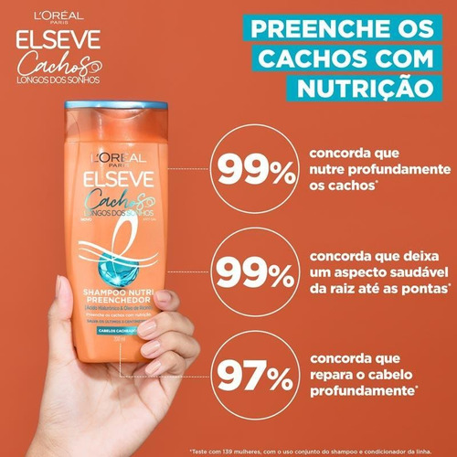 Kit Shampoo+condicionador Elseve Cachos Longos Dos Sonhos