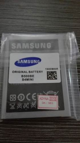 Bateria Para Samsung S4 Mini 1900 Mah (10 Americanos)