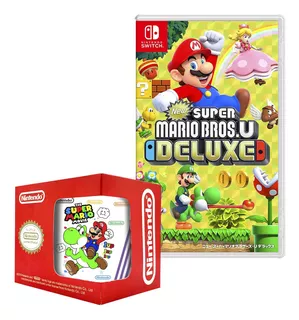 New Super Mario Bros U Deluxe Nintendo Switch Y Taza 3