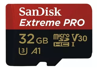 Tarjeta de memoria SanDisk SDSQXCG-032G-GN6MA Extreme Pro con adaptador SD 32GB