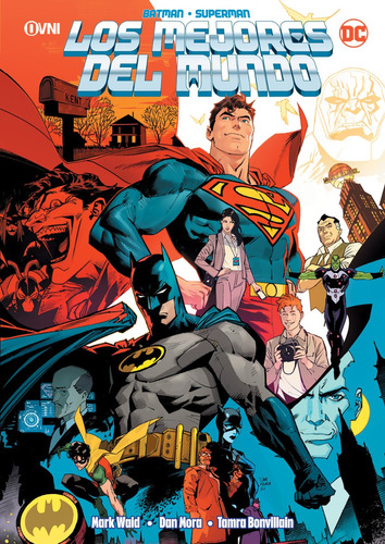 Ovni Dc Comic Batman / Superman Los Mejores Del Mundo Nuevo!