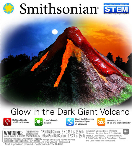 Kit De Ciencias  Volcán Gigante Nsi Smithsonian Ktc