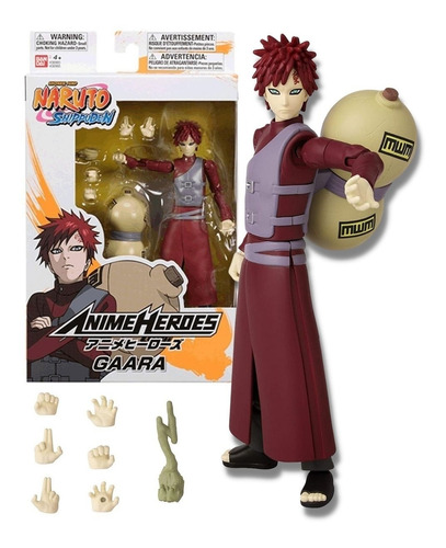  Gaara Figura Articulada Naruto  Anime Heroes