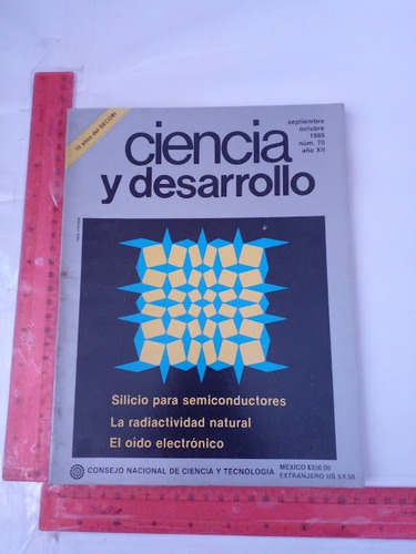 Revista Ciencia Y Desarrollo No 70 Septiembre Octubre 1986 (Usado)