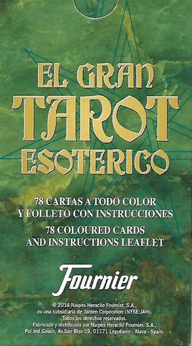 Libro El Gran Tarot Esoterico