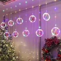Comprar Luces Navideñas 10 Aros Led 3m Con Muñequitos - Navidad