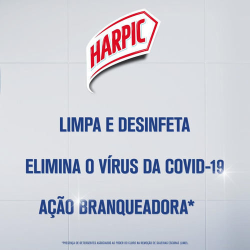 Desinfetante Sanitário Líquido Harpic Cloro Forte 200ml