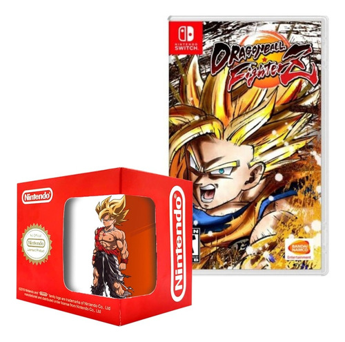 Dragon Ball Fighter Z Nintendo Switch Y Taza