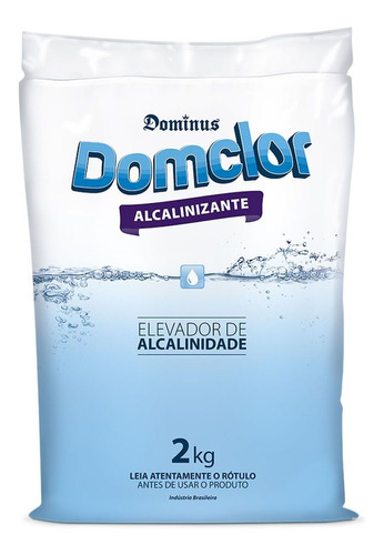 Alcalinizante Elevador Alcalinidade Piscina Domclor 2kg