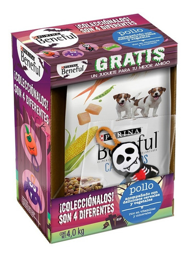 Alimento Para Perro Beneful Puppy Pollo Kit De 4kg