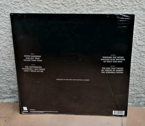Imagen 3 de 3 de Metallica (black Álbum 2 Vinilos) Slayer, Megadeth, Ramones.