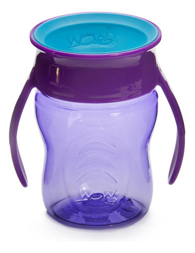 Vaso Con Asas Baby Tritan Morado - Wow Cup