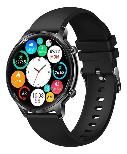 Reloj Inteligente Smartwatch Redondo Con Bluetooth Call 360*