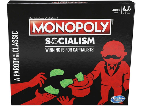 Socialism Board Game Parodia Adult Party Game