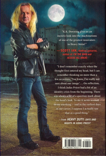 Judas Priest Kk Downing Libro Usa Heavy Duty Nvostockenvio