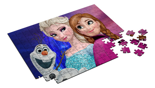 Quebra-cabeça Personalizado Frozen 60 Peças