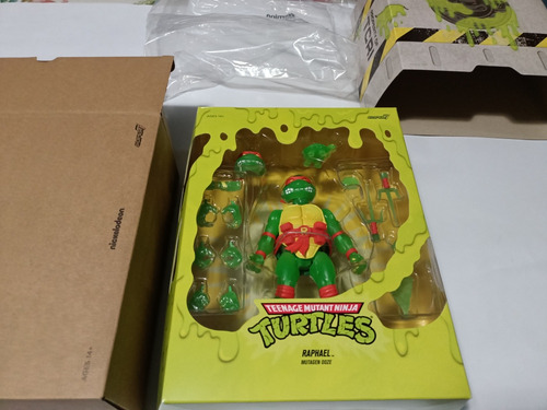 Raphael Super 7 Glow In The Dark Teenage Mutant Ninja Turtle