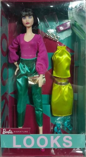 Barbie Looks #19 Exclusiva Mattel Creations Mix-and-match (Usado)
