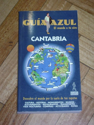 Guía Azul.  Cantabria.  2002/2003.  Nueva.  479 Págin&-.