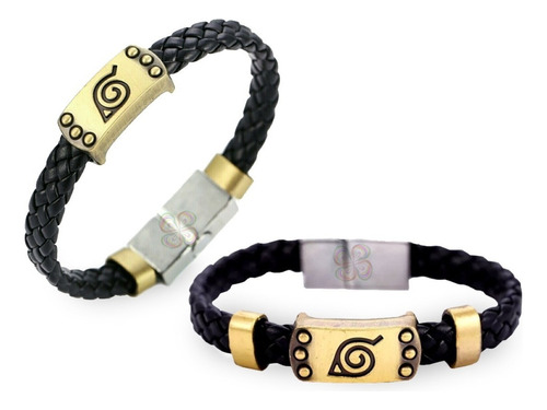 Pulsera Aldea De La Hoja Unisex Cosplay Anime Naruto Diámetro 5