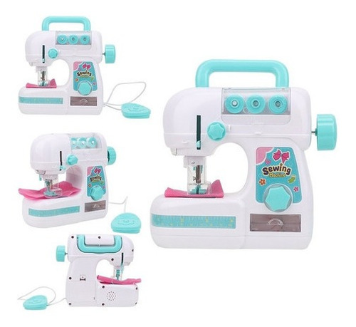 Máquina De Coser Infantil Juguete Eléctrico Mini