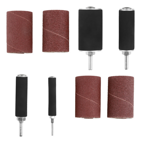 20pcs Spindle Sanding Drum Sander Tool Kit Set With Case For