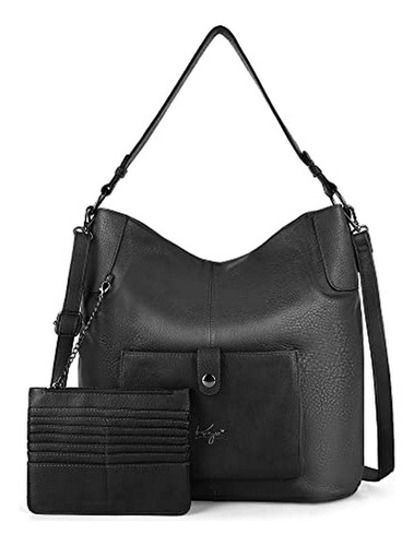 Bolso Mujer Cuero Grande Moda Hobo Shoulder Bag