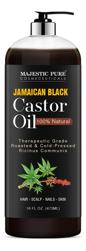 Aceite De Ricino Negro Jamaicano Puro - g a $213358