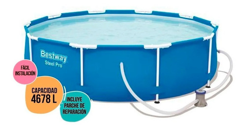 Imagen 4 de 4 de Combo Pileta Inflable Bestway 56679 + Tapiz De Suelo Pce