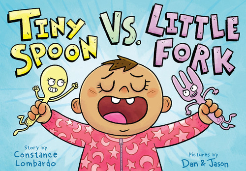 Tiny Spoon vs. Little Fork, de Lombardo, stance. Editorial HIPPO PARK, tapa dura en inglés