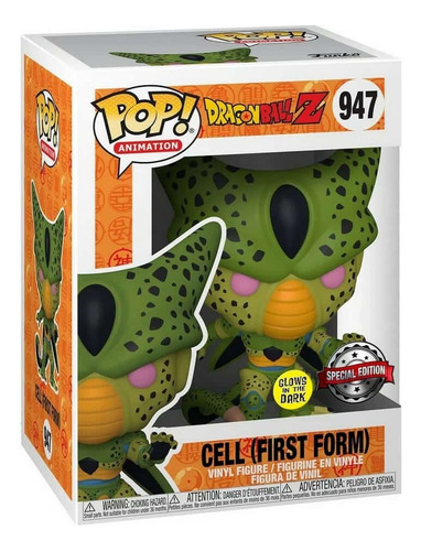 Funko Pop! Dragon Ball Z - Cell (first Form) (gitd) (se)