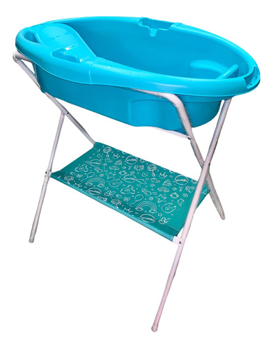 Bañera Caribe Con Soporte Base Metalica