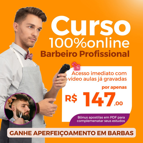 Curso Online De Barbeiro Profissional