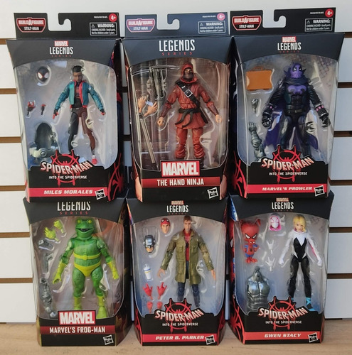Set Marvel Legends Wave Spiderman Universe Stilt-man