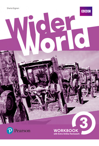 Wider World 3 Workbook With Online Homework Pack 2017  -  D