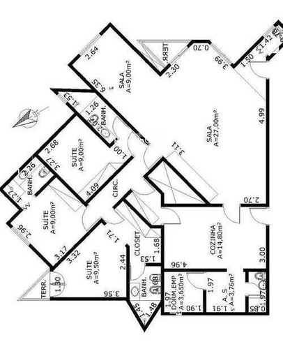 Imagem 13 de 25 de Apartamento Á Venda 4 Dorms, Moema, Sp - R$ 1.65 Mi - V5183