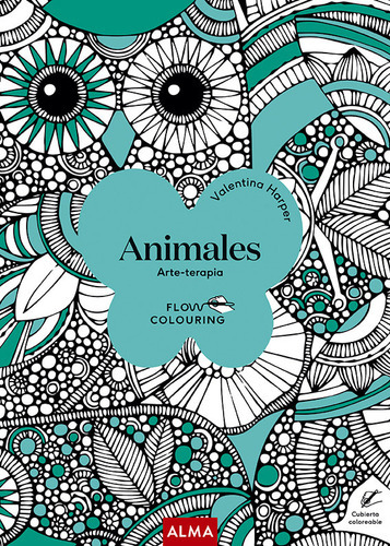 Animales (flow Colouring), De Harper, Valentina. Editorial Editorial Alma, Tapa Blanda En Español