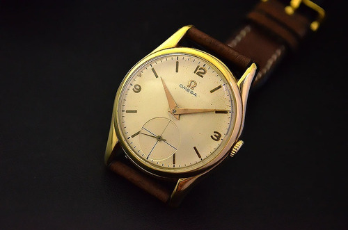 Omega Corda Manual Cal. 266- Plaque De Ouro - Lindo
