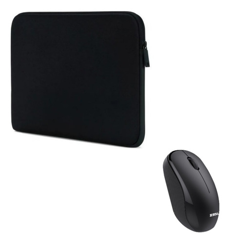 Funda Notebook Neoprene 10 13 14 15.6 17 + Mouse Inalambrico