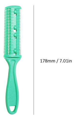 Ch Set De Peine Y Tijeras Razor: Herramienta For Cortar Y