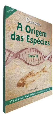 A Origem Das Espécies Tomo Iii, De Charles Darwin. Editora Escala, Capa Mole Em Português
