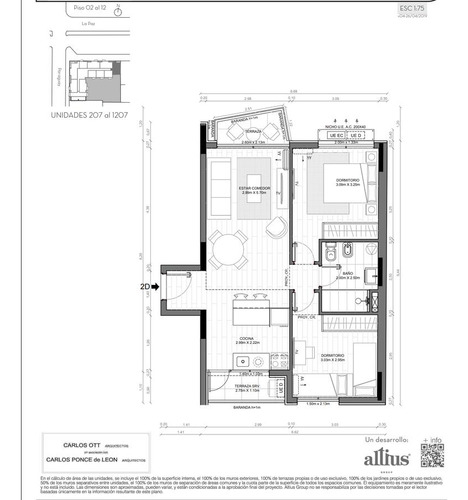 Venta Departamento 2 Dormitorios Terraza Barbacoa- Centro (montevideo)