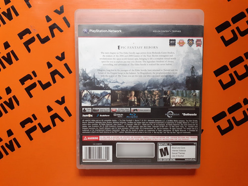 Skyrim Ps3 Físico Envíos Dom Play (Usado)