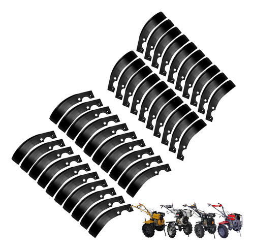 Lâminas Mine Trator Motocultivador Buffalo Diesel 40pç Z43