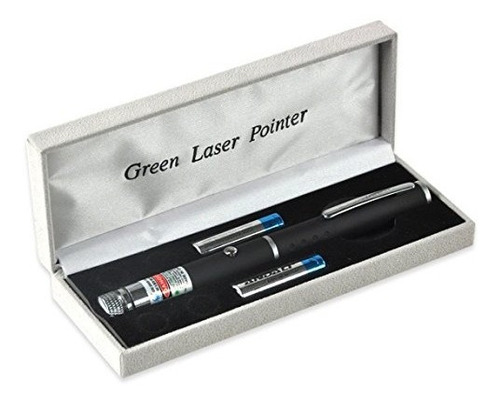 Puntero Laser Verde Potente+ Pilas Foco Ajustable Fiestas