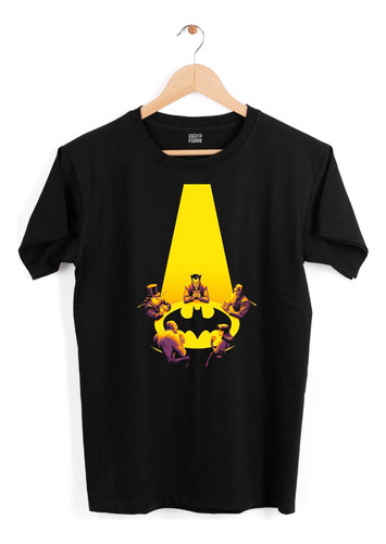 Playera Hombre - Negra- Villanos Batman Serie Animada 90s D2