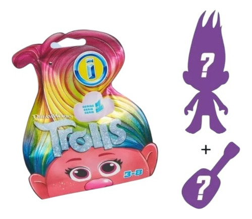 Juguete Sorpresa Trolls Muñeco Sorpresa Coleccionables 1 Pzs